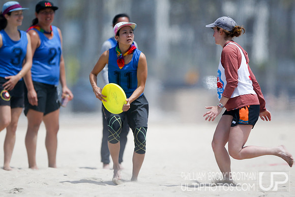 Day 2 of 2023 USA Ultimate Beach Championships.