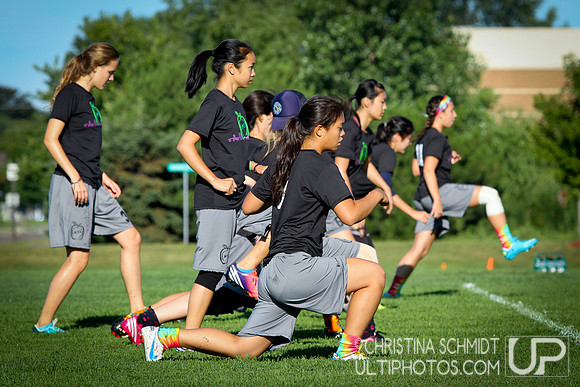 Saturday Girls U19 - Round 1 - YCC 2013