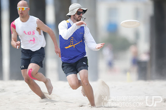 Day 2 of 2023 USA Ultimate Beach Championships.