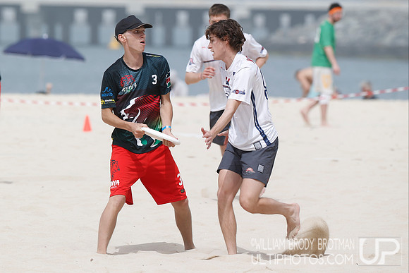 Day 3 of the 2015 World Championships of Beach Ultimate