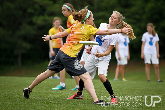 Round 4 - Sat Girls - USAU 2013 HS Southerns