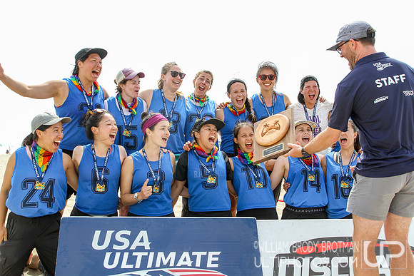 Day 2 of 2023 USA Ultimate Beach Championships.