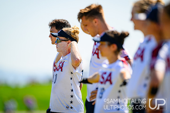 Pool play during World Ultimate Championships at Runaway Bay Precinct