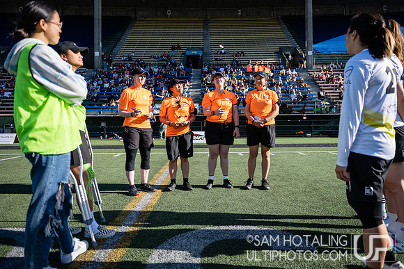 San Francisco Falcons at Seattle Tempest in semifinals at WUL Championship Weekend