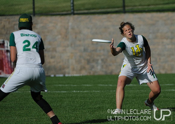 2012 USAU D-I College Championships Sunday Action