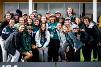 Women’s division Callahan award winner Jolie Krebs (SUNY-Binghamton Big Bear #24) at USAU D1 College Championships