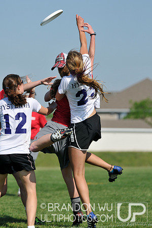 Saturday Women's Pool Play & Crossovers - 2012 USAU D-III College Championships