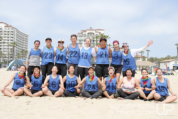 Day 2 of 2023 USA Ultimate Beach Championships.