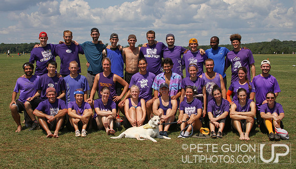 Termite's Entourage, Chesapeake Open Mixed Division runners-up, 2013.