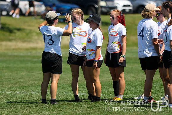 Pool play at USAU Youth Club Championships