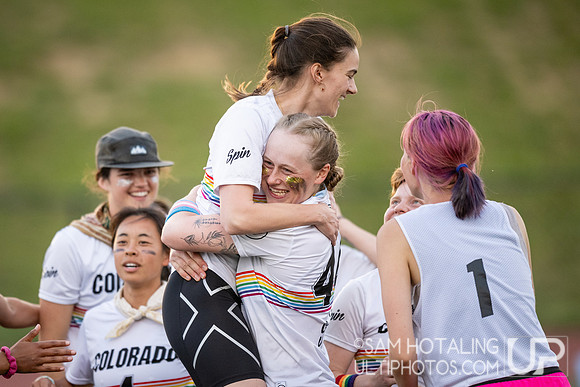 Colorado Quandary vs British Columbia Thunderbirds in semifinals at USAU DI College Nationals