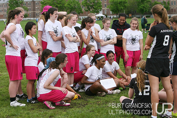 USAU 2013 HS Northeasterns -- Sunday, Girls Quarterfinals