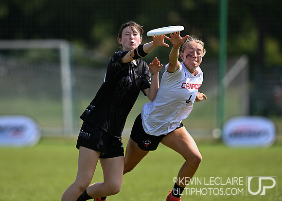 Canada U20 Women vs New Zealand U20 Women Pre-Semis Game - WJUC