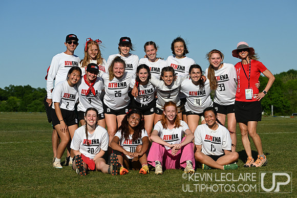 Georgia Athena Team Photo -- 2023 D1 Champs