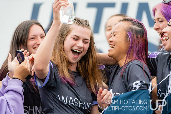 Highlights from semifinals during USAU DI College Championships at Kings Stadium