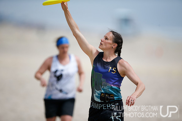 Day 2 of 2023 USA Ultimate Beach Championships.