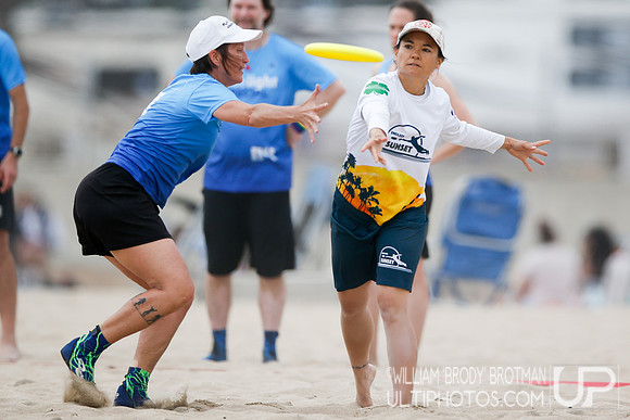 Day 1 of 2023 USA Ultimate Beach Championships.