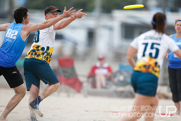 Day 1 of 2023 USA Ultimate Beach Championships.