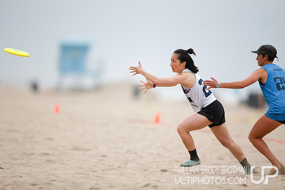 Day 2 of 2023 USA Ultimate Beach Championships.