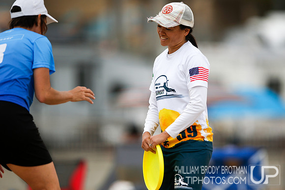 Day 1 of 2023 USA Ultimate Beach Championships.