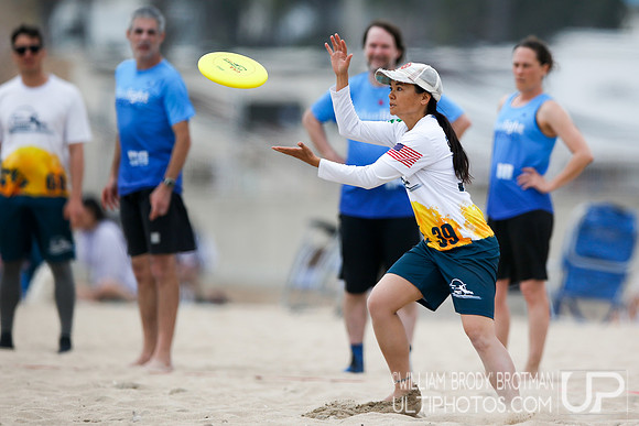 Day 1 of 2023 USA Ultimate Beach Championships.