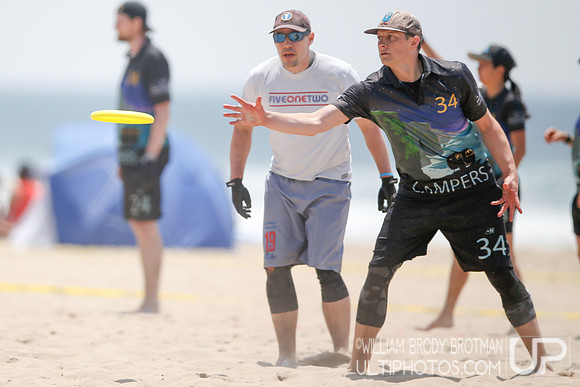 Day 2 of 2023 USA Ultimate Beach Championships.