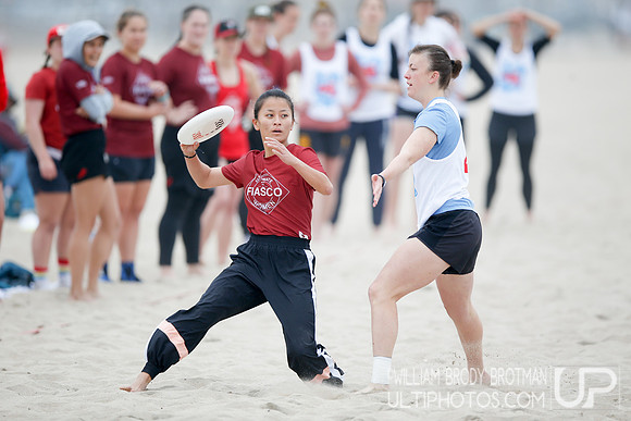 Day 1 of 2023 USA Ultimate Beach Championships.