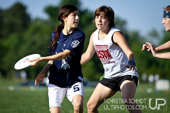 Play-In Game - Sun Girls - USAU 2013 HS Southerns