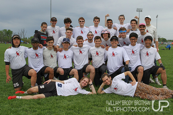 Day 1 of USA Ultimate 2022 D-III College Championships.