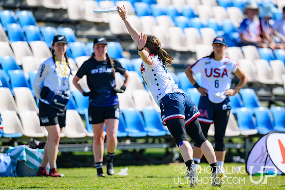 Women’s pool play during World Ultimate Championships at Runaway Bay Sports Precinct