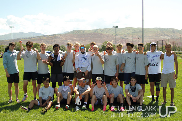 06/16/2023 - High School National Invite (HSNI), Salt Lake City, UT Nathan Hale Team Photo. Copyright Cullen Clark for Ultiphotos