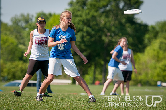Semis - Sun Girls - USAU 2013 HS Southerns