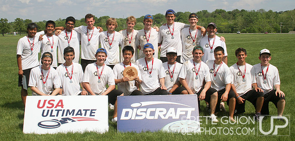 USAU HS Centrals Open Division Finalists