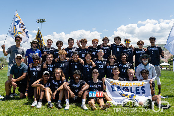 Eastside Prep Eagles team photo at High School National Invite