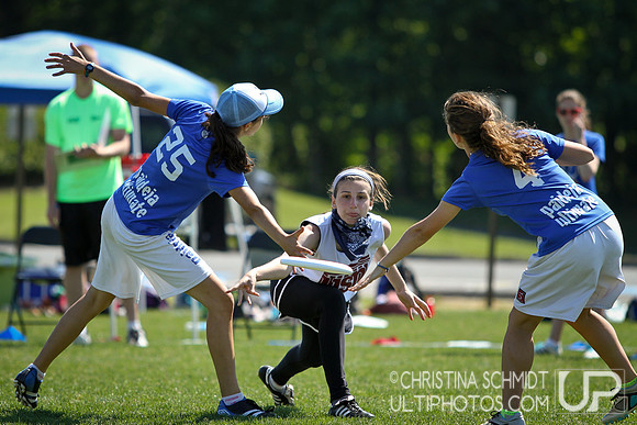 Semis - Sun Girls - USAU 2013 HS Southerns