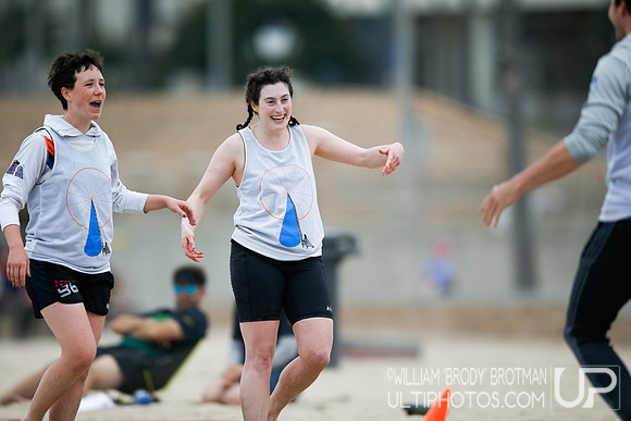 Day 2 of 2023 USA Ultimate Beach Championships.