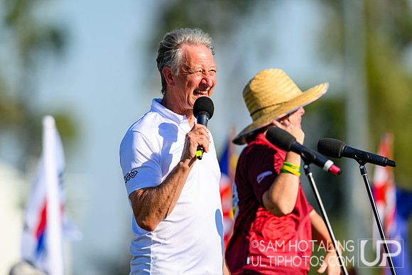 Opening ceremony during World Ultimate Championships at Runaway Bay Precinct