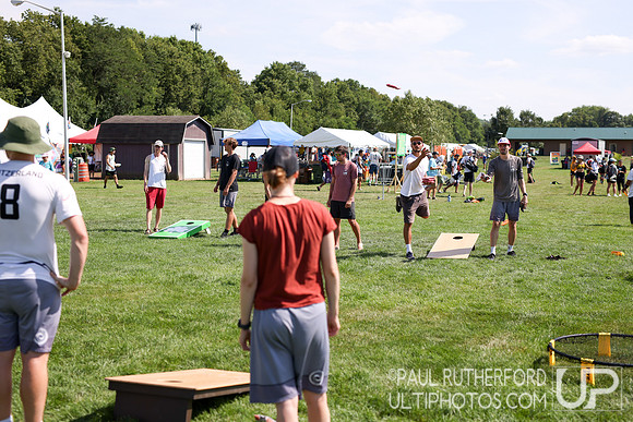 Tournament Central at the 2022 World Ultimate Club Championships
