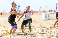 Action from 2016 USAU Beach Nationals