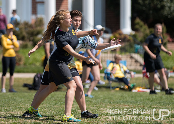 Colonial Women's D1 Championships, Day 1: Apr. 16, 2016