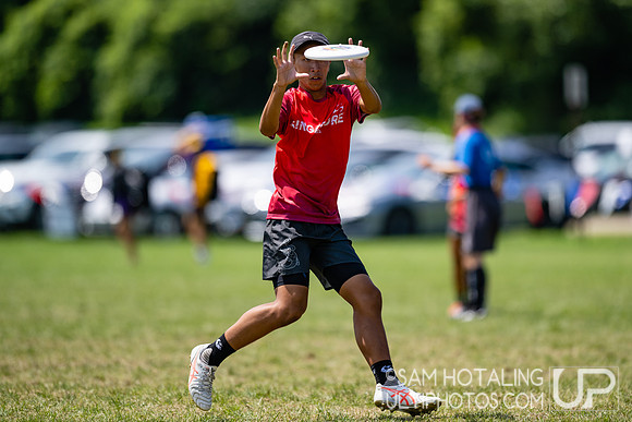 Otters vs W.underteam in 17th-place play at World Ultimate Club Championships