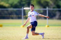 Men’s semifinals during World Ultimate Championships at Runaway Bay Sports Precinct
