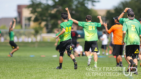 U19 Boys Final - 2016 USAU Youth Club Championships