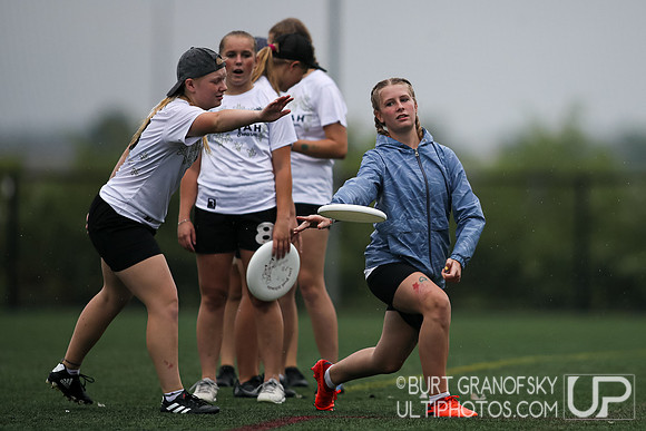 USA Ultimate YCC 2022 -- U17 Girls Sat Action