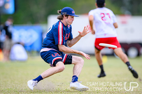 Bracket play during World Ultimate Championships at Runaway Bay Precinct