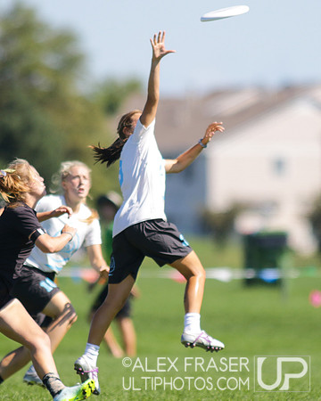 U19 Girls Semfinals - 2016 USAU Youth Club Championships