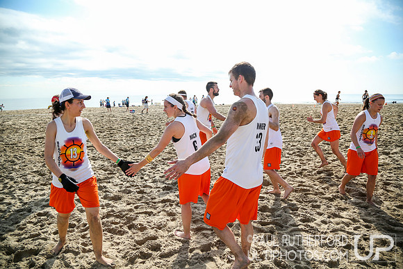 Action from 2016 USAU Beach Nationals