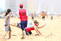 Action from 2016 USAU Beach Nationals