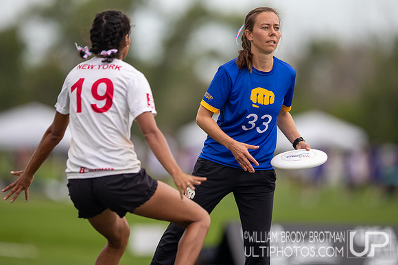 Day 2 of the USA Ultimate U.S. Open ICC Championships