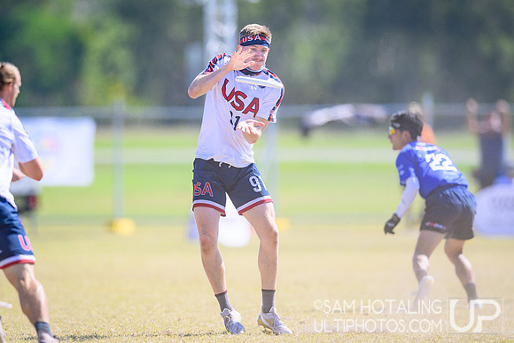 Men’s finals during World Ultimate Championships at Runaway Bay Precinct